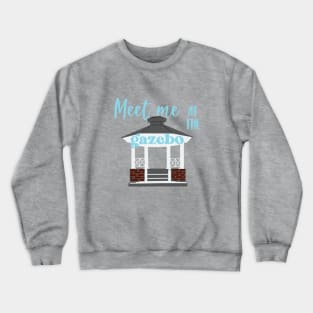 Meet Me at the Gazebo Blue Crewneck Sweatshirt